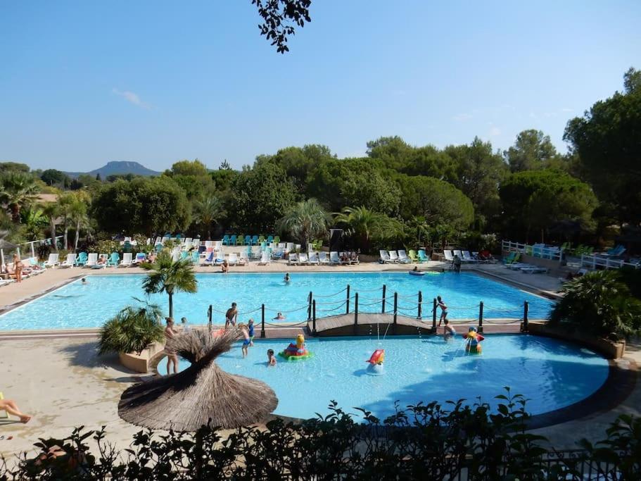 Mobile Home 6-Pers Camping Lei Suves-Cotes D'Azur-Including Airco Roquebrune-sur Argens Luaran gambar