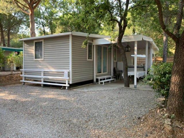 Mobile Home 6-Pers Camping Lei Suves-Cotes D'Azur-Including Airco Roquebrune-sur Argens Luaran gambar