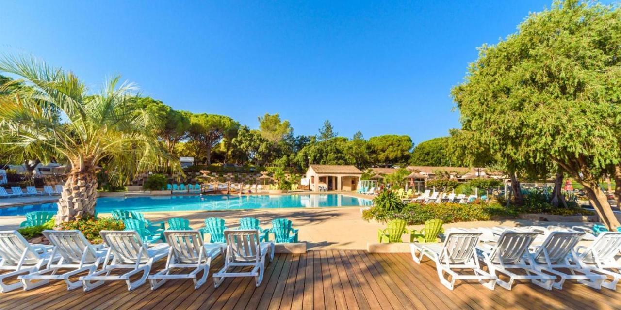 Mobile Home 6-Pers Camping Lei Suves-Cotes D'Azur-Including Airco Roquebrune-sur Argens Luaran gambar