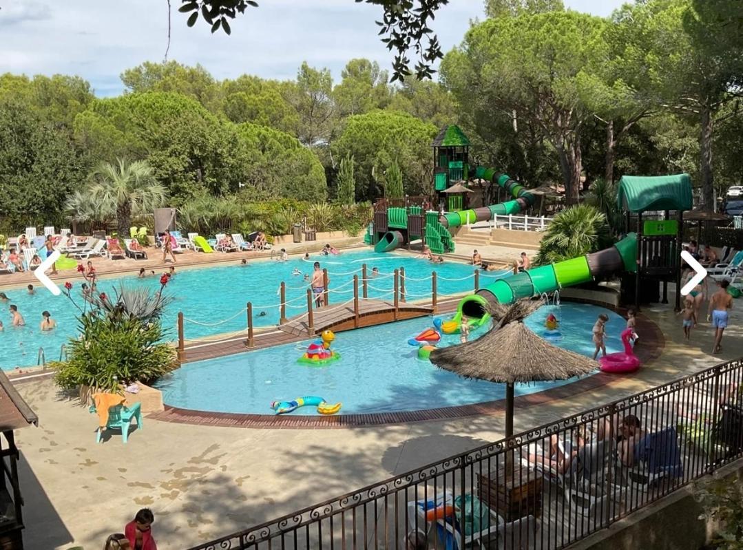 Mobile Home 6-Pers Camping Lei Suves-Cotes D'Azur-Including Airco Roquebrune-sur Argens Luaran gambar